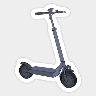 Fun Electric Scooter Sticker